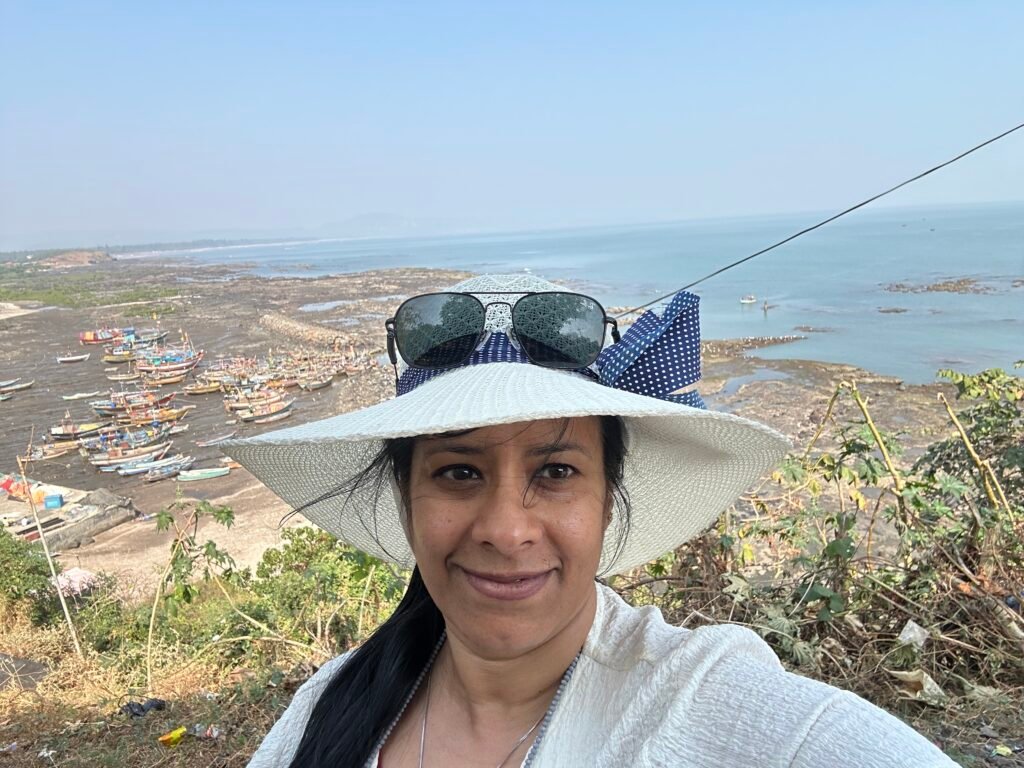 Scenic View of Konkan Fishing Harbour