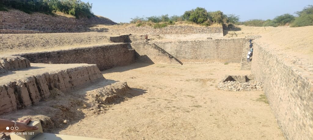 The Dholavira -Indus Valley Site .