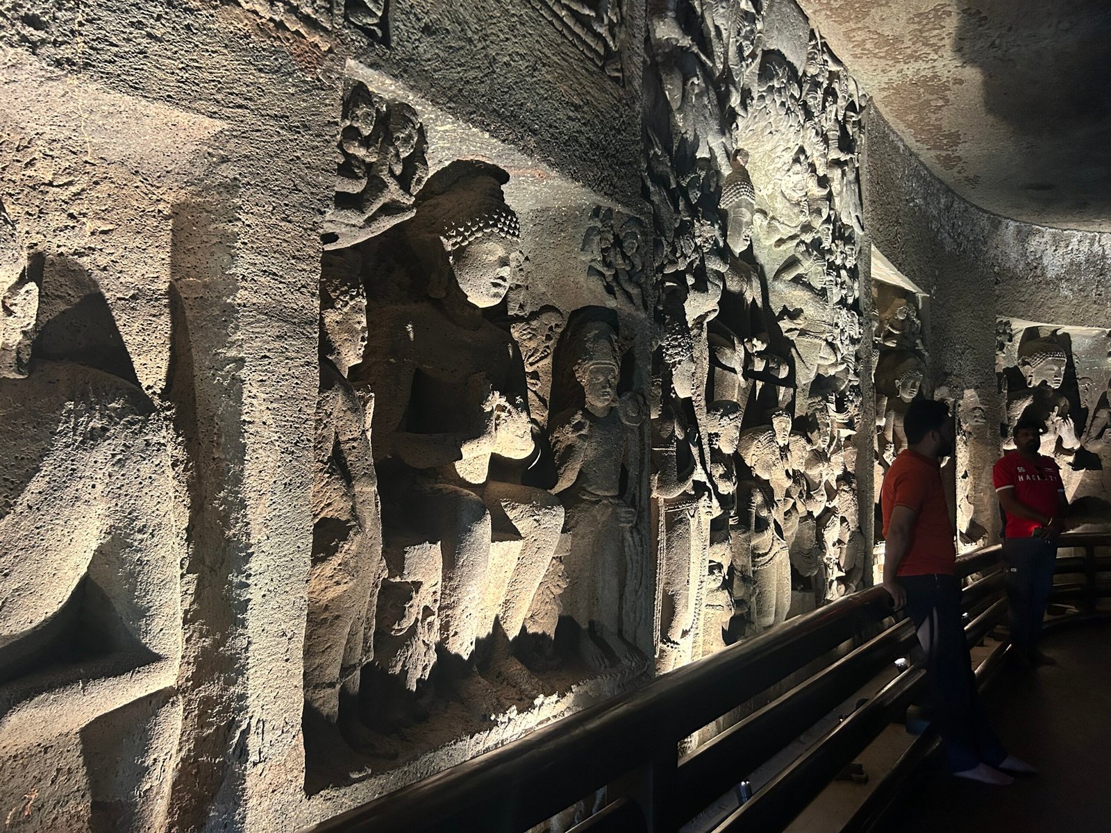 Exploring the Sculpted Walls of Ellora Cave Temples