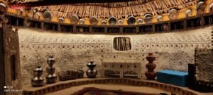 Kutch Handwork on walls of a village